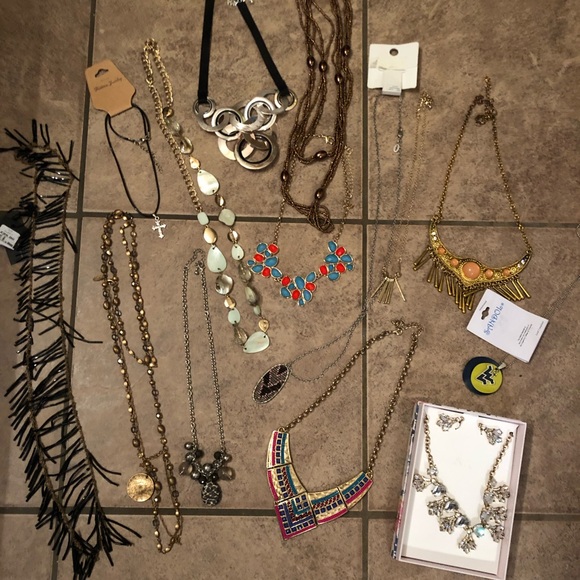 Jewelry - 🍭SALE Huge necklace lot some NWT